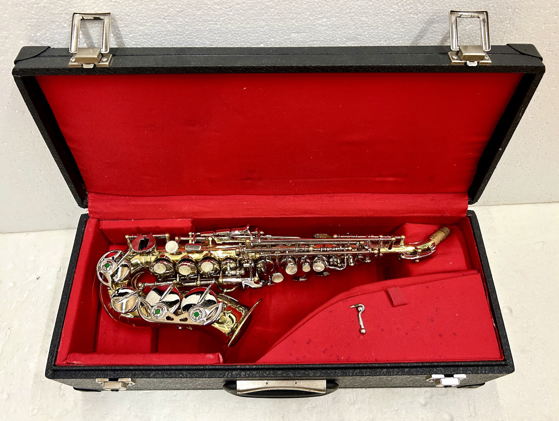 Rampone & Cazzani Deluxe Sopran Saxophon gebogen